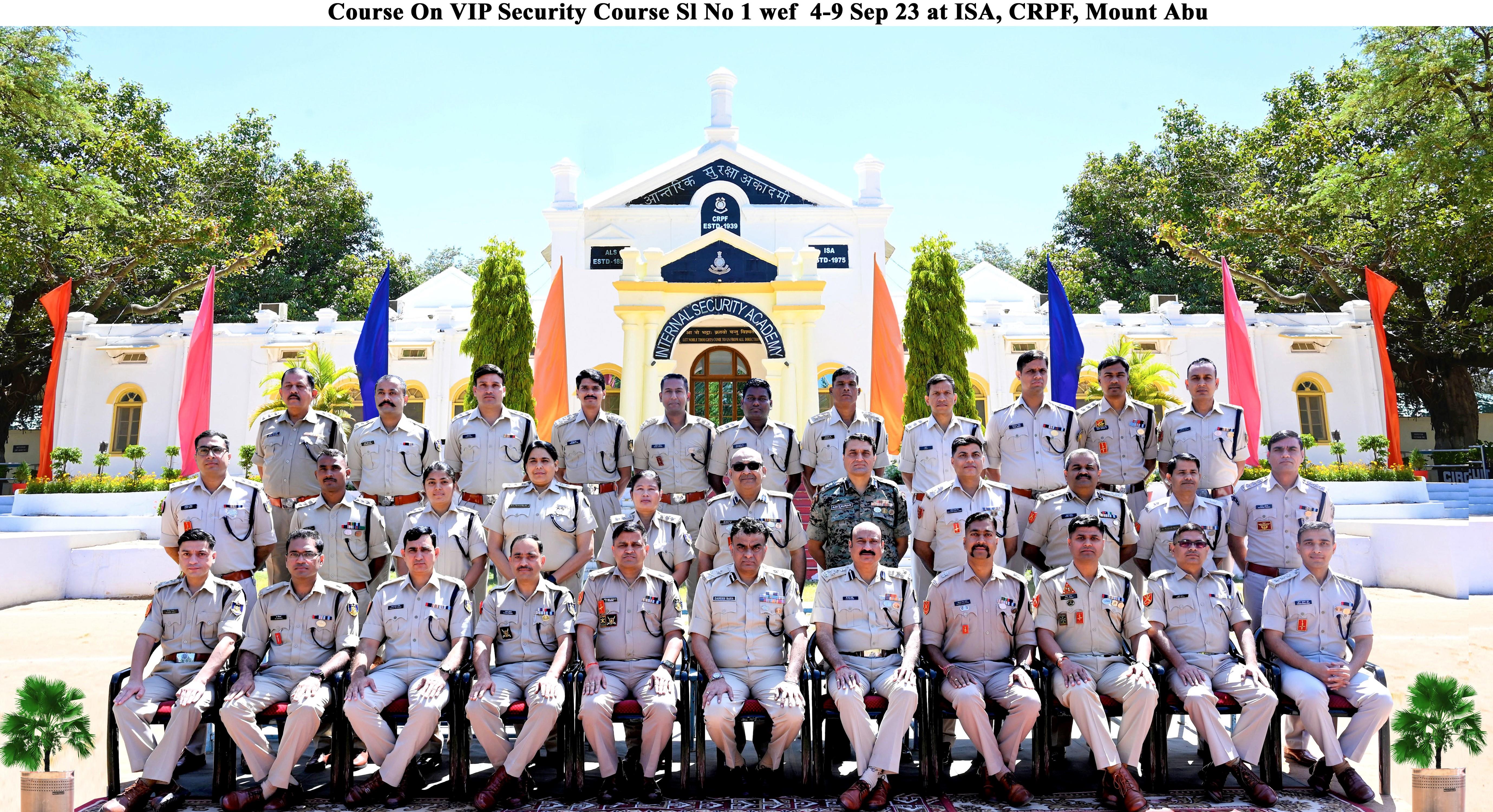   VIP security course